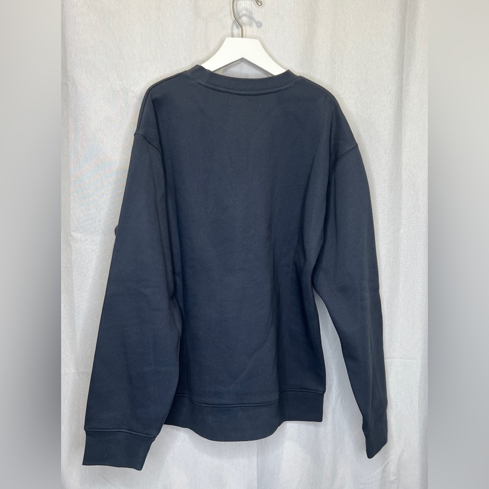Brunette The Label Charcoal (Jet Black) Crewneck (S/M) - Picture 2 of 3